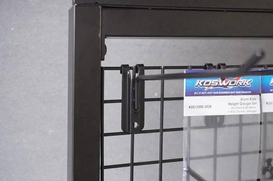 Display stand for bottles of oil max Diam 34mm (385x315x1340mm)