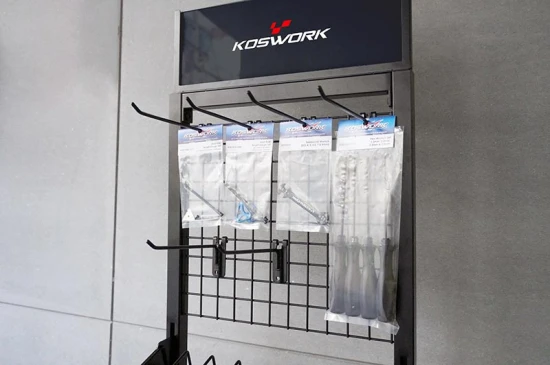 Display stand for bottles of oil max Diam 34mm (385x315x1340mm)