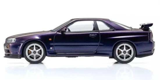 Kyosho 1:43 Nissan Skyline R34 GT-R V-Spec Midnight Purple III