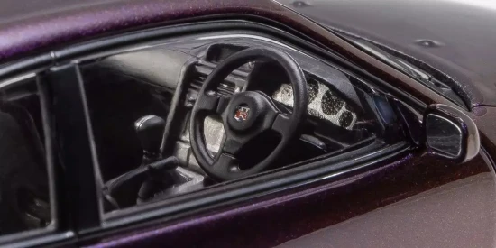 Kyosho 1:43 Nissan Skyline R34 GT-R V-Spec Midnight Purple III