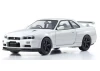 Kyosho 1:43 Nissan Skyline R34 GT-R V-Spec II White Pearl