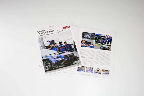 Kyosho 1:64 Mini-Book Collection Subaru WRX NBR2024 w/LED