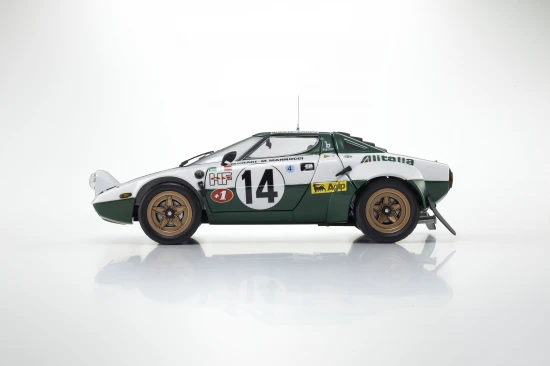 Kyosho 1:18 Lancia Stratos HF S.Munari Winner Monte Carlo 1975 Nr.14