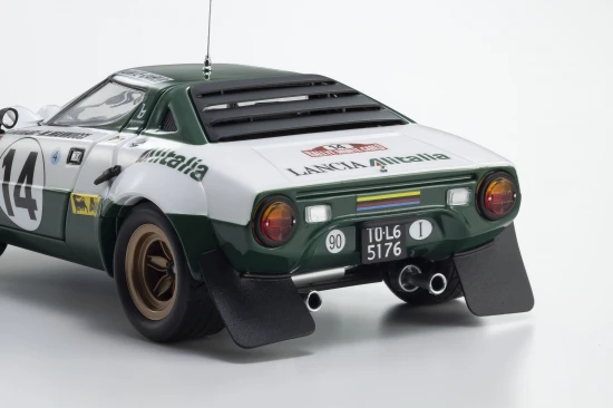 Kyosho 1:18 Lancia Stratos HF S.Munari Winner Monte Carlo 1975 Nr.14