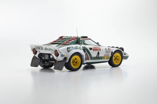 Kyosho 1:18 Lancia Stratos HF B.Waldegard Winner San Remo 1976 Nr.4
