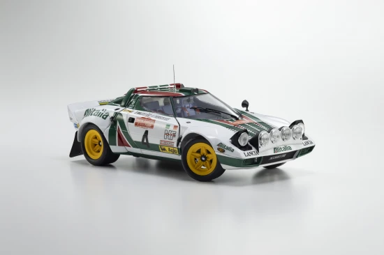 Kyosho 1:18 Lancia Stratos HF B.Waldegard Winner San Remo 1976 Nr.4
