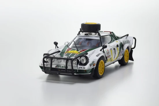Kyosho 1:18 Lancia Stratos HF S.Munari 3rd Safari Rally 1977 Nr.7