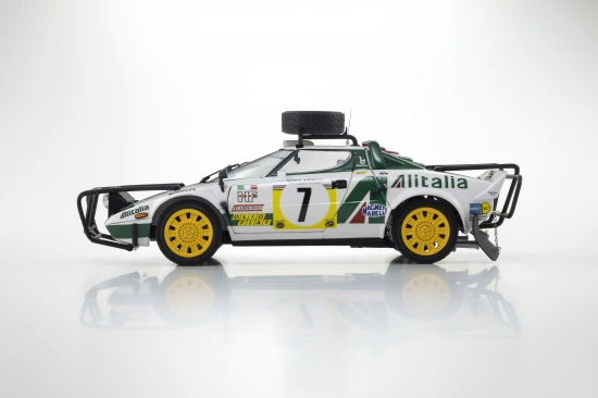 Kyosho 1:18 Lancia Stratos HF S.Munari 3rd Safari Rally 1977 Nr.7