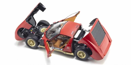 Kyosho 1:18 Lamborghini Miura P400 1968 Red-Gold