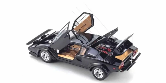 ミニカー Lamborghini Countach LP400S Proto type Kyosho 1:18 Lamborghini Countach LP400S Cannonball Run Black