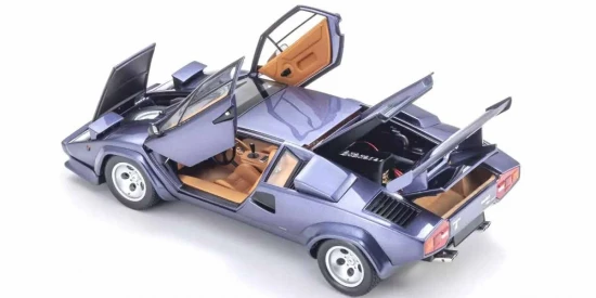 Kyosho 1:18 Lamborghini Countach LP5000 Quattrovalvole Dark Blue