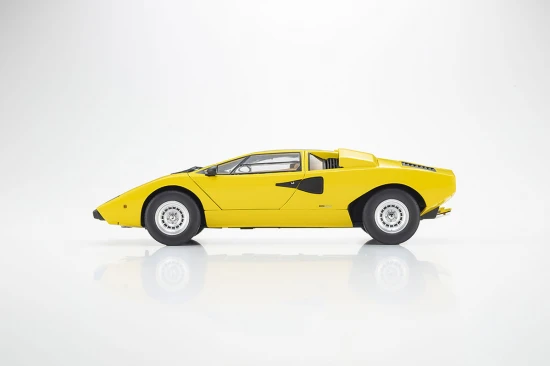 Kyosho 1:18 Lamborghini Countach LP400 1974 Yellow