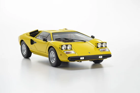 Kyosho 1:18 Lamborghini Countach LP400 1974 Yellow