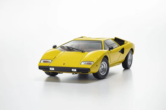 Kyosho 1:18 Lamborghini Countach LP400 1974 Yellow