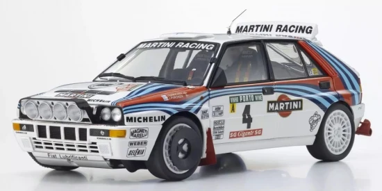 Kyosho 1:18 Lancia Delta Integrale Evo Portugal 1992 Martini Nr.4
