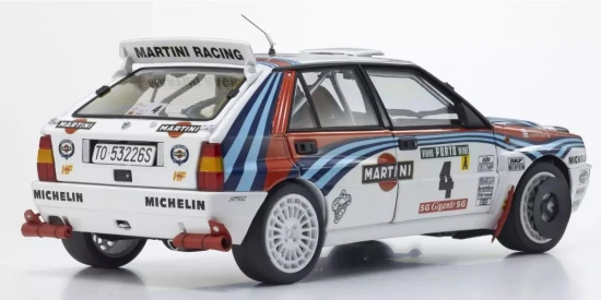 Kyosho 1:18 Lancia Delta Integrale Evo Portugal 1992 Martini Nr.4
