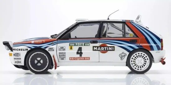 Kyosho 1:18 Lancia Delta Integrale Evo Portugal 1992 Martini Nr.4