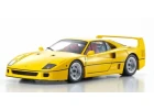 Kyosho 1:18 Ferrari F40 Yellow 1987 Die-Cast Collection