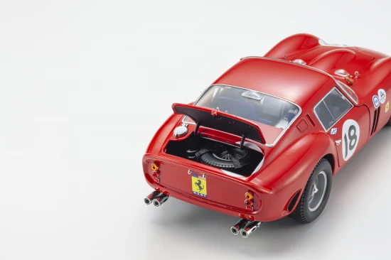 Kyosho 1:18 Ferrari 250 GTO Daytona 3H 1st OA 1963 Nr.18