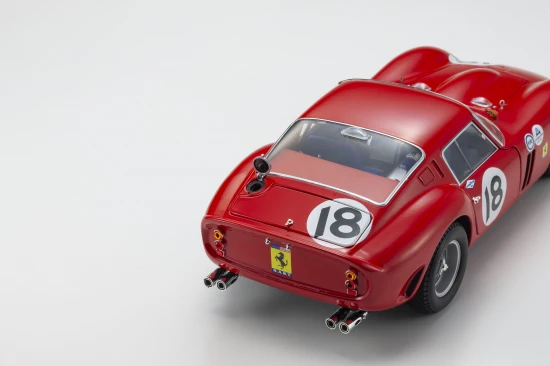 Kyosho 1:18 Ferrari 250 GTO Daytona 3H 1st OA 1963 Nr.18