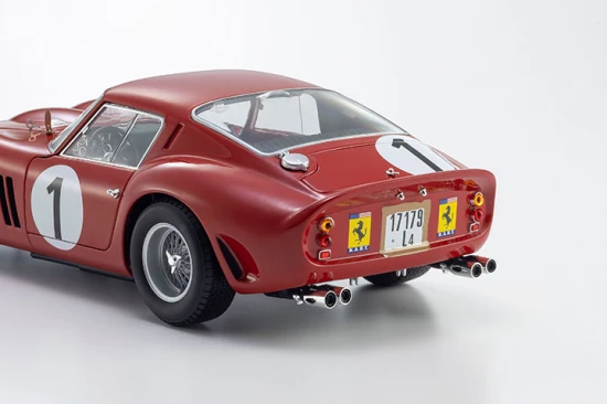 Kyosho 1:18 Ferrari 250 GTO 1000Kms Paris 1962 1st OA 3987GT Nr.1