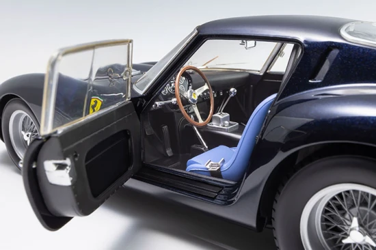 Kyosho 1:18 Ferrari 250 GTO 1963 Dark Blue (Blu Scuro)