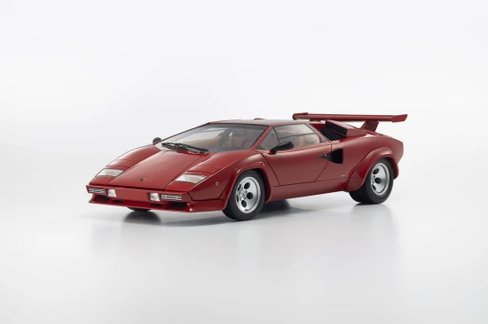 Kyosho 1:12 Lamborghini Countach LP500 S Red/Tan Interior