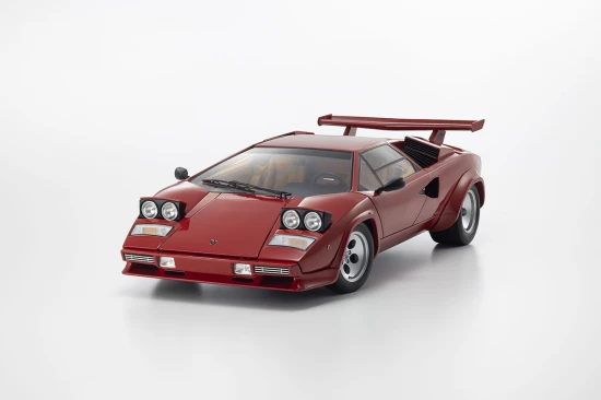 Kyosho 1:12 Lamborghini Countach LP500 S Red/Tan Interior