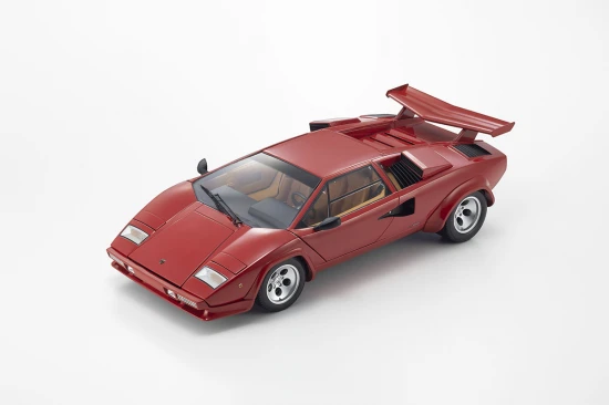 Kyosho 1:12 Lamborghini Countach LP500 S Red/Tan Interior