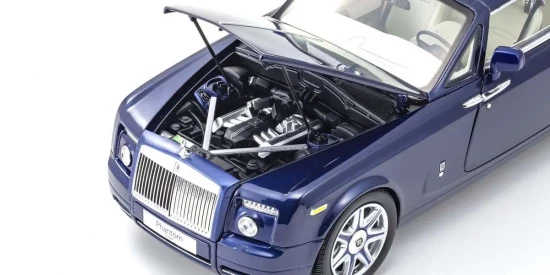 Kyosho 1:18 Rolls-Royce Phantom Coupe 2008 Blue Metallic
