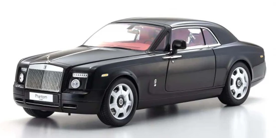 Kyosho 1:18 Rolls-Royce Phantom Coupe 2008 Diamond Black
