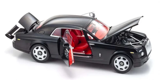 Kyosho 1:18 Rolls-Royce Phantom Coupe 2008 Diamond Black