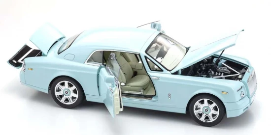 Kyosho 1:18 Rolls-Royce Phantom Coupe 2008 Turquoise