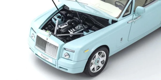 Kyosho 1:18 Rolls-Royce Phantom Coupe 2008 Turquoise
