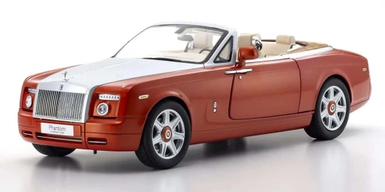 Kyosho 1:18 Rolls-Royce Phantom Drophead Coupe 2013 Orange