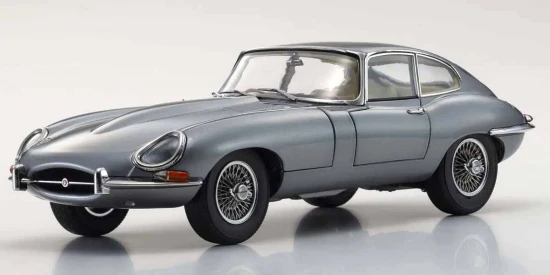 Kyosho 1:18 Jaguar E-Type 3.8L Coupe MK1 1961 Gun Metal