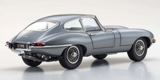 Kyosho 1:18 Jaguar E-Type 3.8L Coupe MK1 1961 Gun Metal