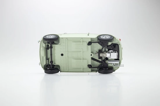 Kyosho 1:18 Fiat Nuova 500 Elaborazione Abarth Record Green Clear