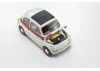 Kyosho 1:18 Fiat Nuova 500 Sport Light Gray/Red Line