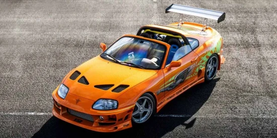Kyosho 1:18 Toyota Supra Turbo Fast & Furious Orange Pearl