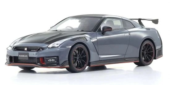 Kyosho 1:18 Resin Samurai Collection Nissan GT-R Nismo 2024 SP Gray