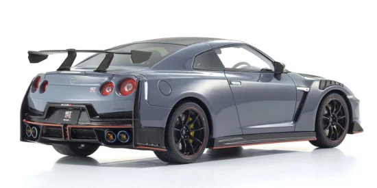 Kyosho 1:18 Resin Samurai Collection Nissan GT-R Nismo 2024 SP Gray