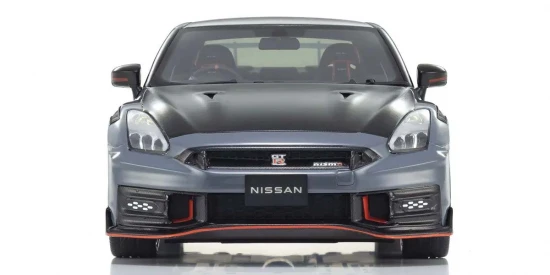 Kyosho 1:18 Resin Samurai Collection Nissan GT-R Nismo 2024 SP Gray