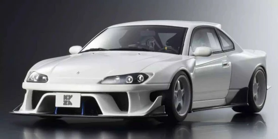 Kyosho 1:18 Samurai Collection Nissan Silvia S15 Khyzyl Saleem White
