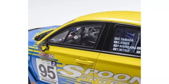 Kyosho 1:18 Samurai Collection Honda Civic (FL5) 2024 Team Spoon #95