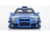 Kyosho 1:18 Samurai Collection Skyline GT-R R34 Khyzyl Saleem Blue