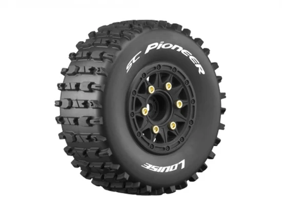 Louise RC SC-Pioneer 1:10 Tyres On 12/14/17mm Hex Wheels (2)