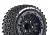 Louise RC ST-Uphill Tyres Pre Glued on Black Wheels With Adjustable 12/14/17mm Hex (2)