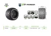Louise RC MT-Pioneer Removable Hex 17mm 1:8 0 + 1/2 Offset