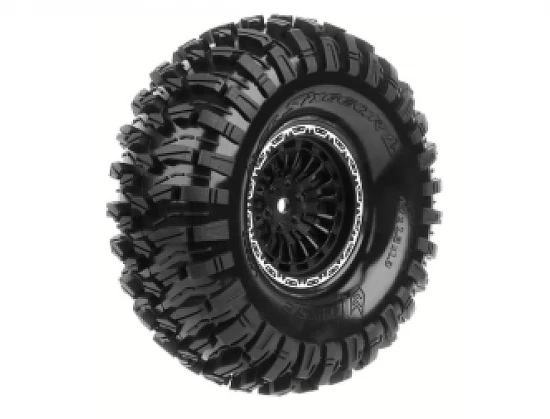 Louise RC Cr-Sixgear 1.9 Super Soft Black Hex 12mm